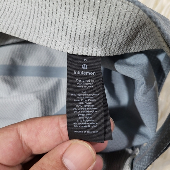 Lululemon Athletica Blue Textured Fabric - Picture 5 of 8